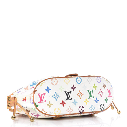 Louis Vuitton Monogram Multicolor Theda GM White 4 of 18