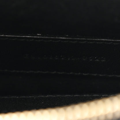 Saint Laurent Grain De Poudre Chevron Monogram Large Bill Pouch Black 7 of 8