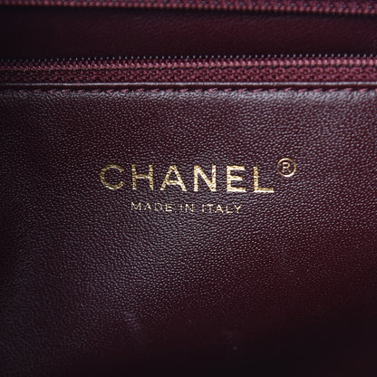 Chanel Lambskin Quilted Medium Diamond CC Flap Beige 6 of 22