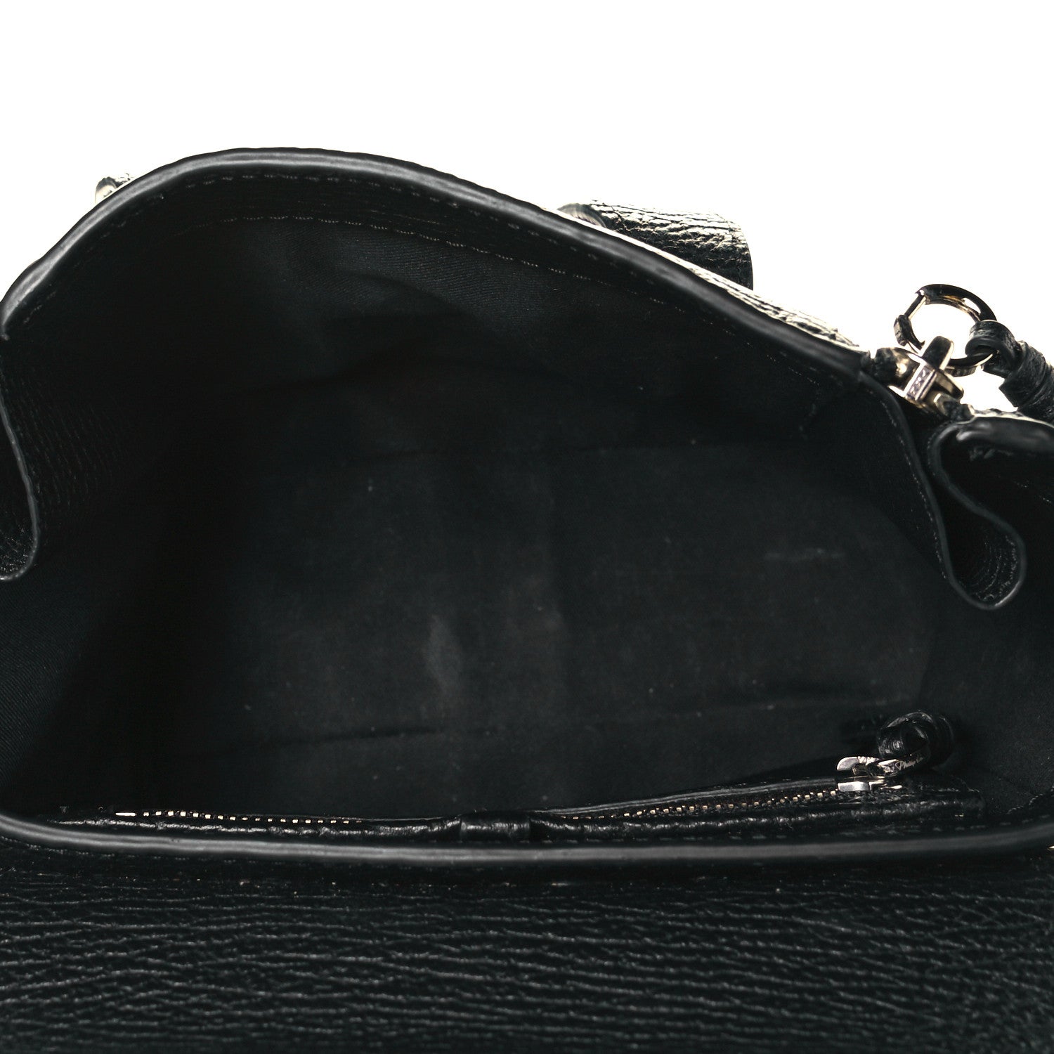3.1 Phillip Lim Textured Calfskin Mini Pashli Satchel Black 6 of 10