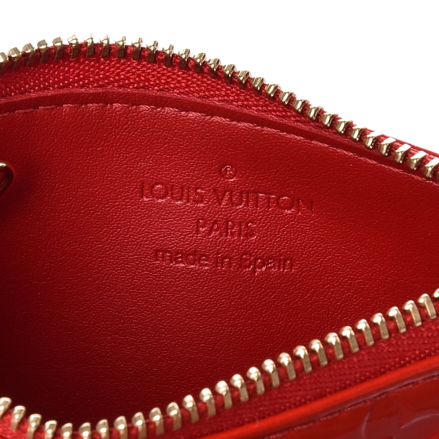 Louis Vuitton Vernis Key Pouch Pomme D'Amour 6 of 7