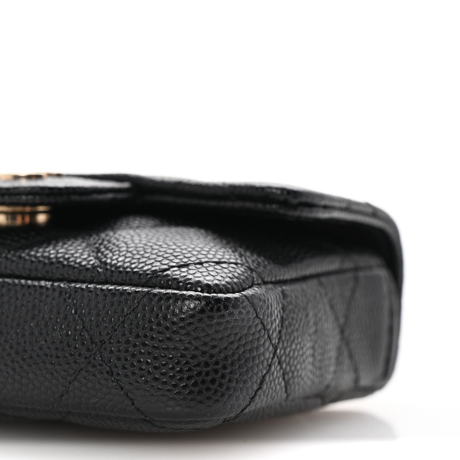 Chanel Caviar Quilted Mini Chain Belt Bag Black 12 of 12