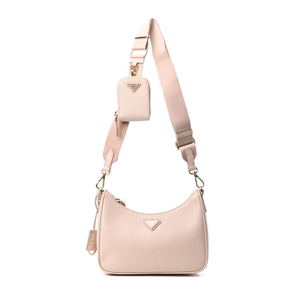 Prada Saffiano Re-Edition 2005 Shoulder Bag Ninfea 1 of 10