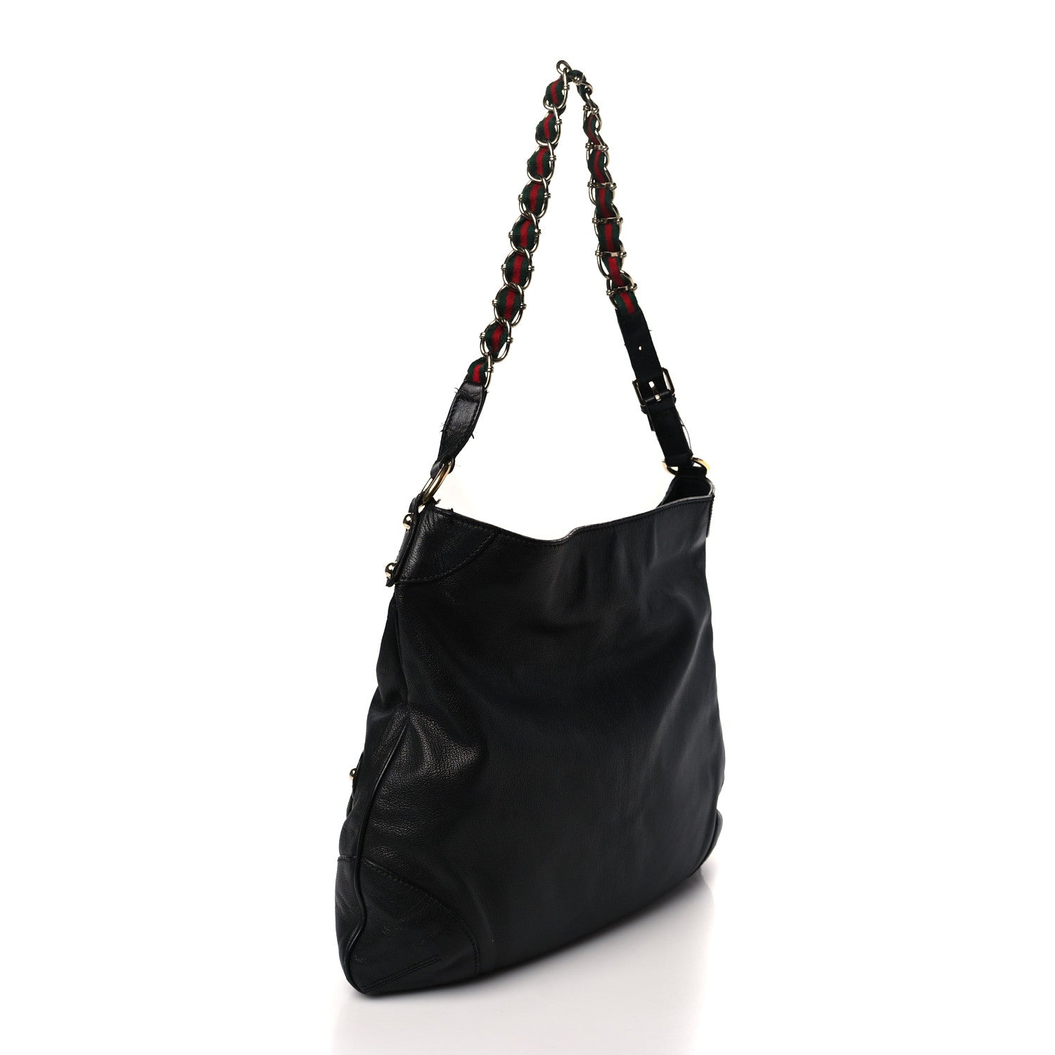 Gucci Calfskin Medium Capri Shoulder Bag Black 3 of 10