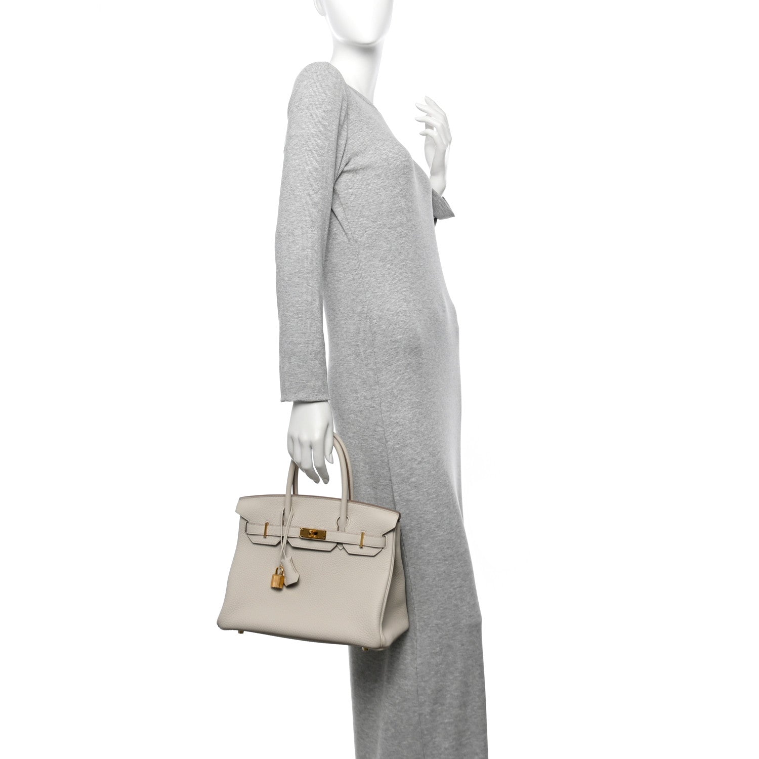 Hermes Togo Birkin 30 Beton 2 of 10