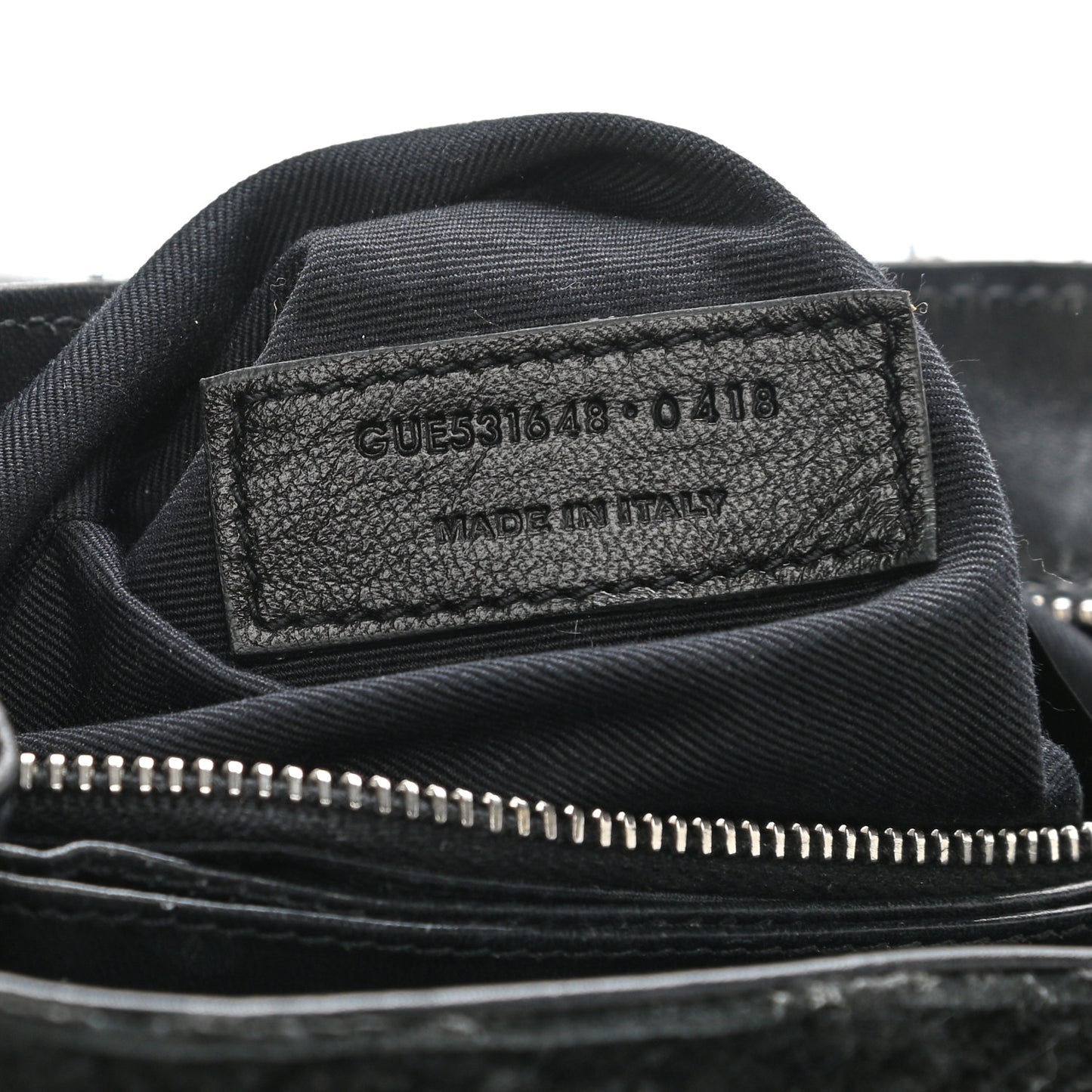 Shearling Toy Loulou Shoulder Bag Black