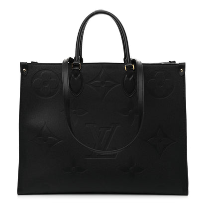 Louis Vuitton Empreinte Monogram Giant Onthego GM Black 1 of 8