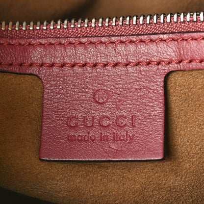 Gucci GG Supreme Monogram Blooms Small Boston Beige Multicolor Dry Rose 6 of 9