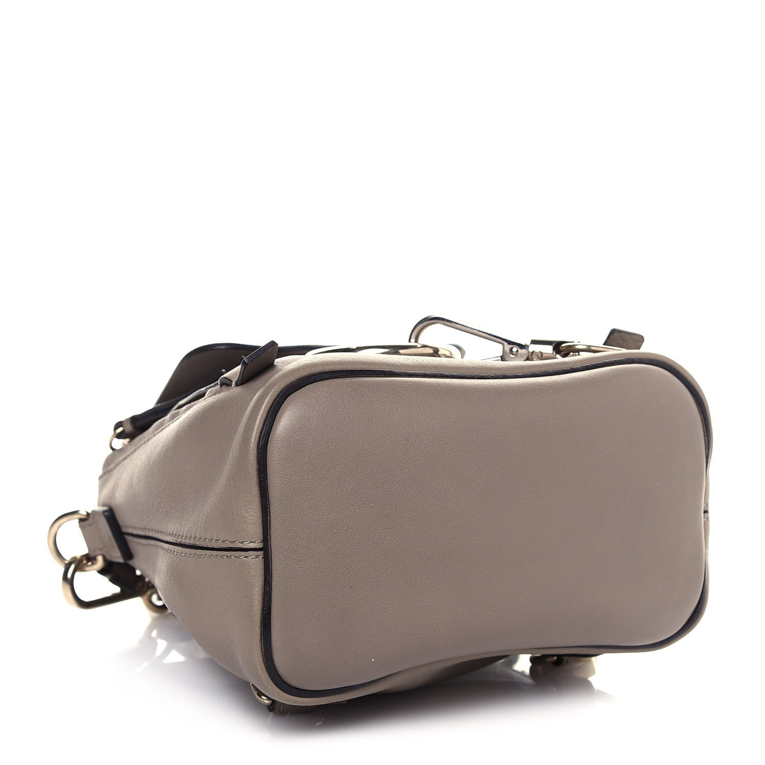 Chloe Suede Calfskin Mini Faye Backpack Motty Grey 4 of 12