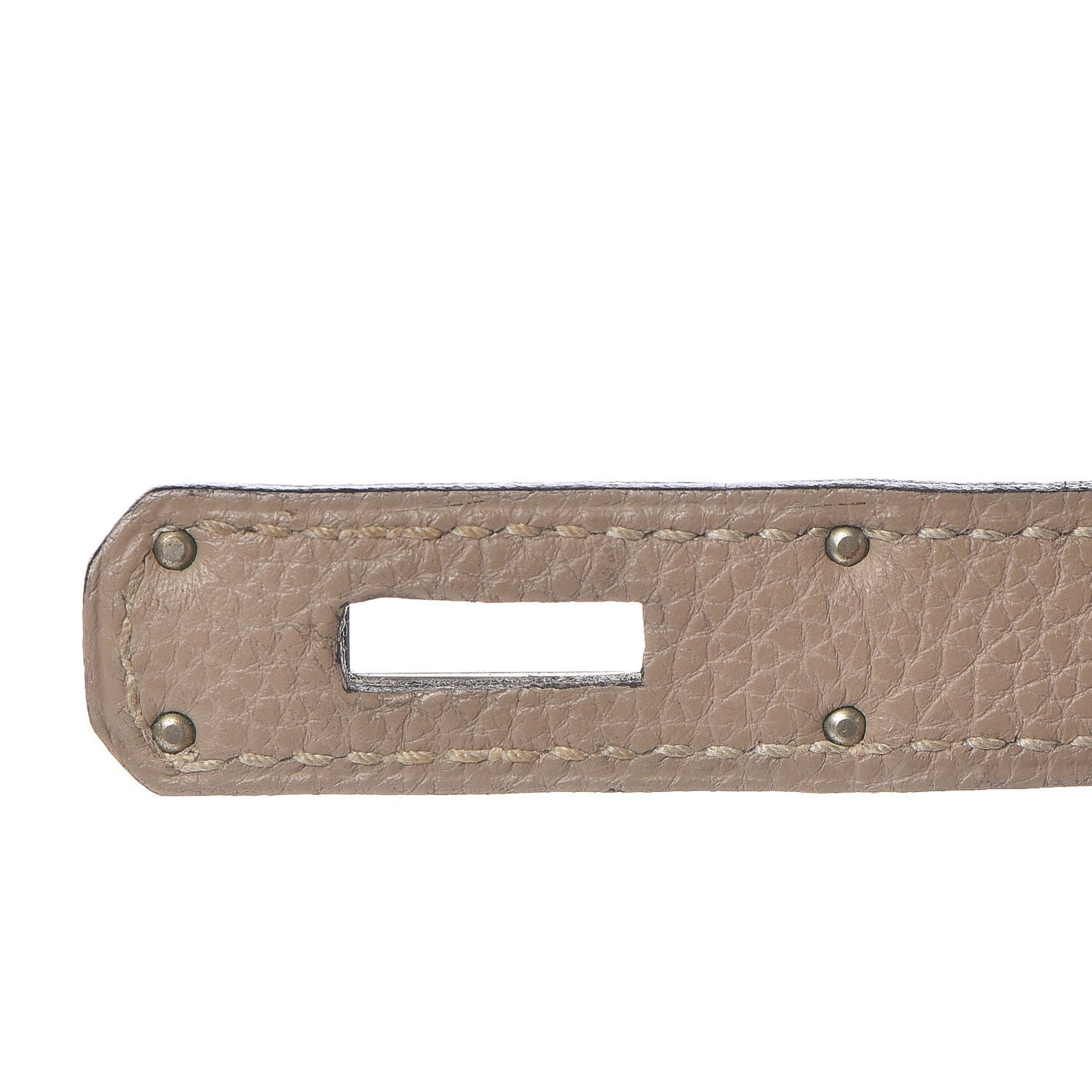 Taurillon Clemence Birkin 40 Gris Tourterelle