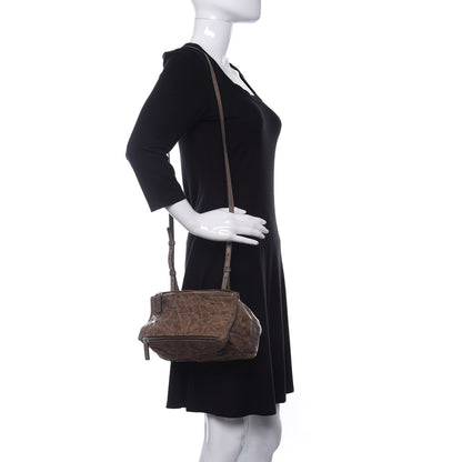 Givenchy Tumbled Sheepskin Mini Pandora Brown 2 of 13