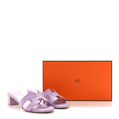 Hermes Epsom Oasis Sandals 35 Violet Amethyste 10 of 10