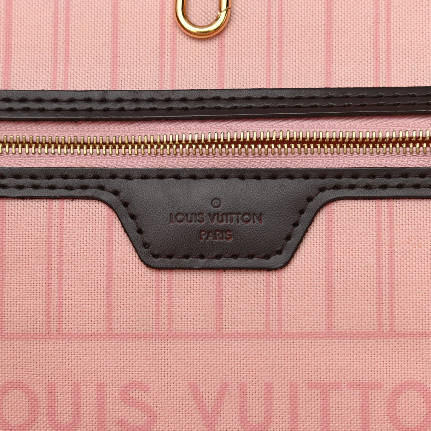 Damier Ebene Neo Neverfull MM Rose Ballerine