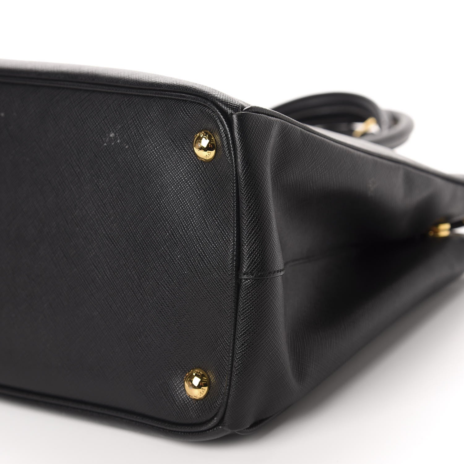 Prada Saffiano Medium Galleria Double Zip Tote Black 7 of 13