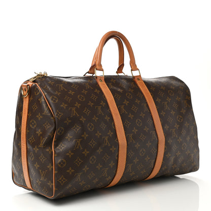 Louis Vuitton Monogram Keepall Bandouliere 50 2 of 15