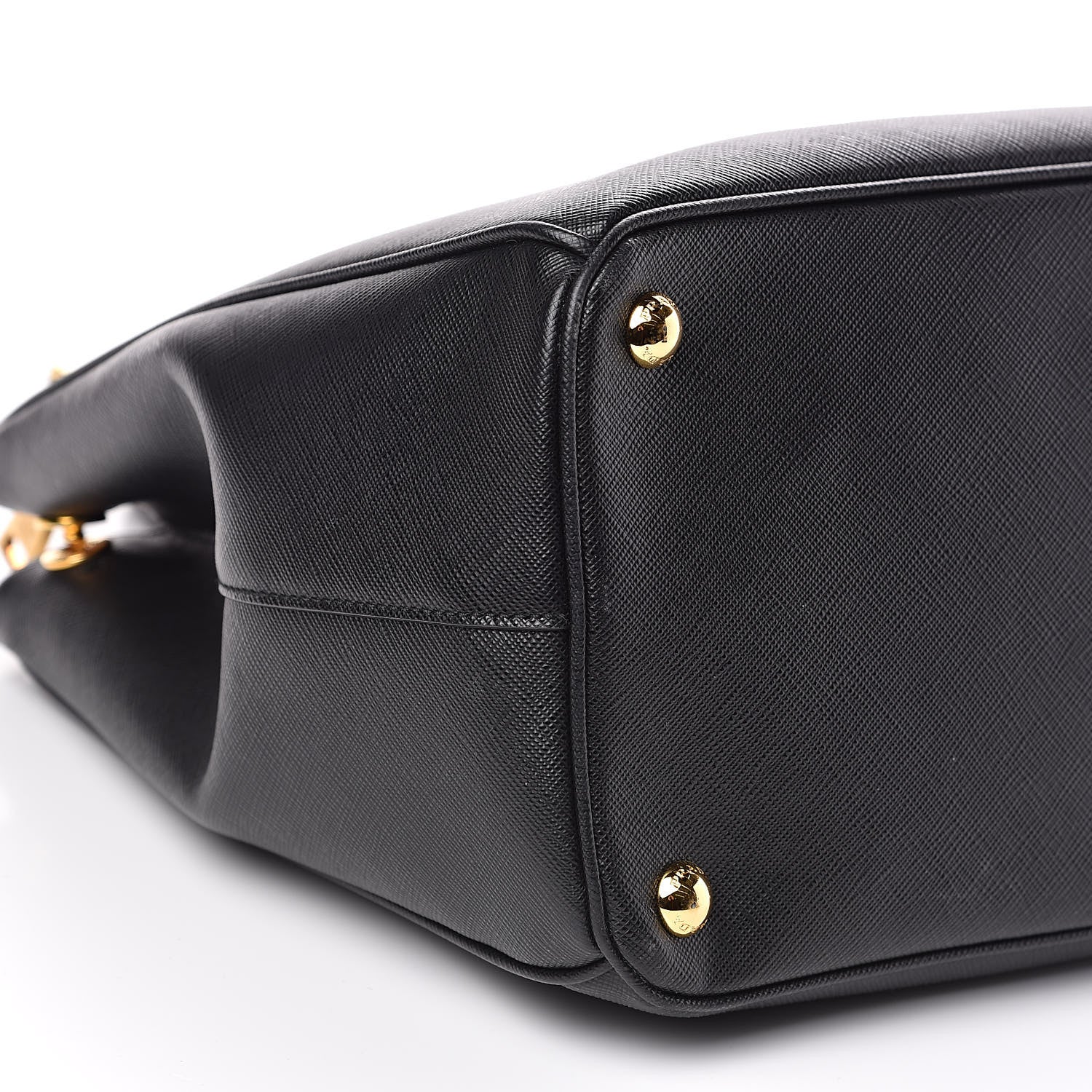Prada Saffiano Medium Galleria Double Zip Tote Black 10 of 13
