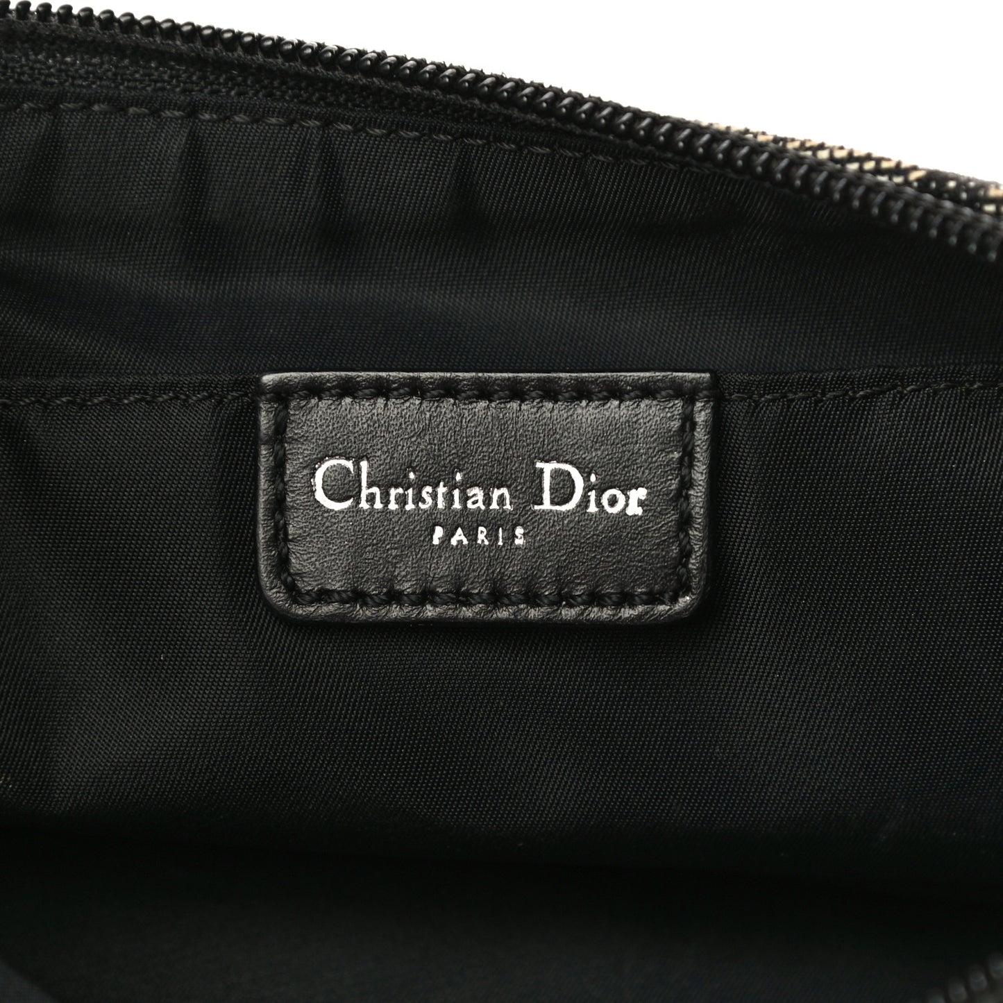 Monogram Shoulder Bag Pochette Black