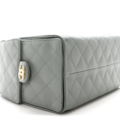 Chanel Caviar Quilted Small Chanel 25 Handbag Light Green 9 of 11