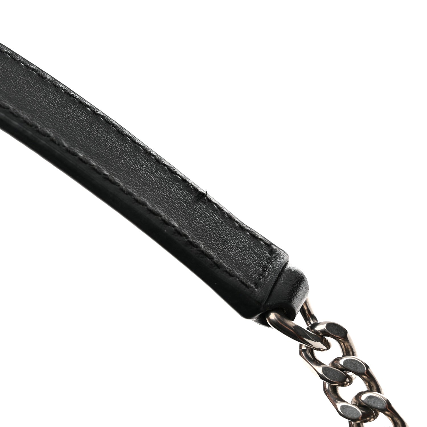 Saint Laurent Calfskin Y Quilted Monogram Medium Loulou Chain Satchel Black 12 of 14