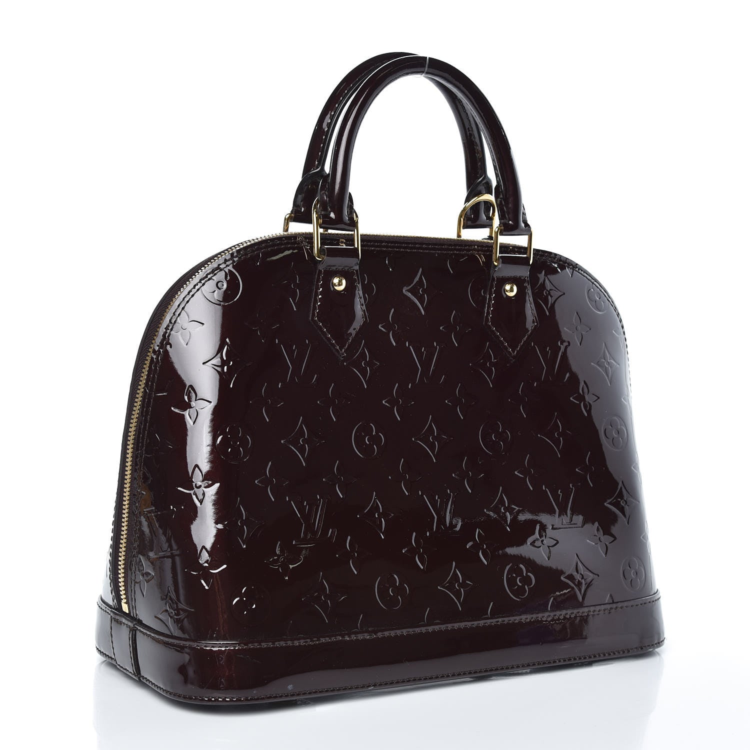 Louis Vuitton Vernis Alma PM Amarante 3 of 9