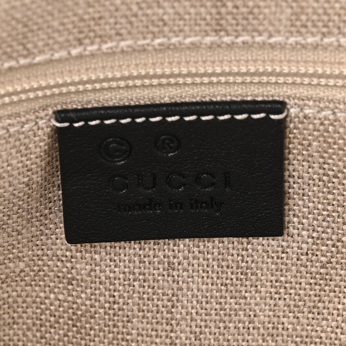 Microguccissima Medium Dome Bag Black