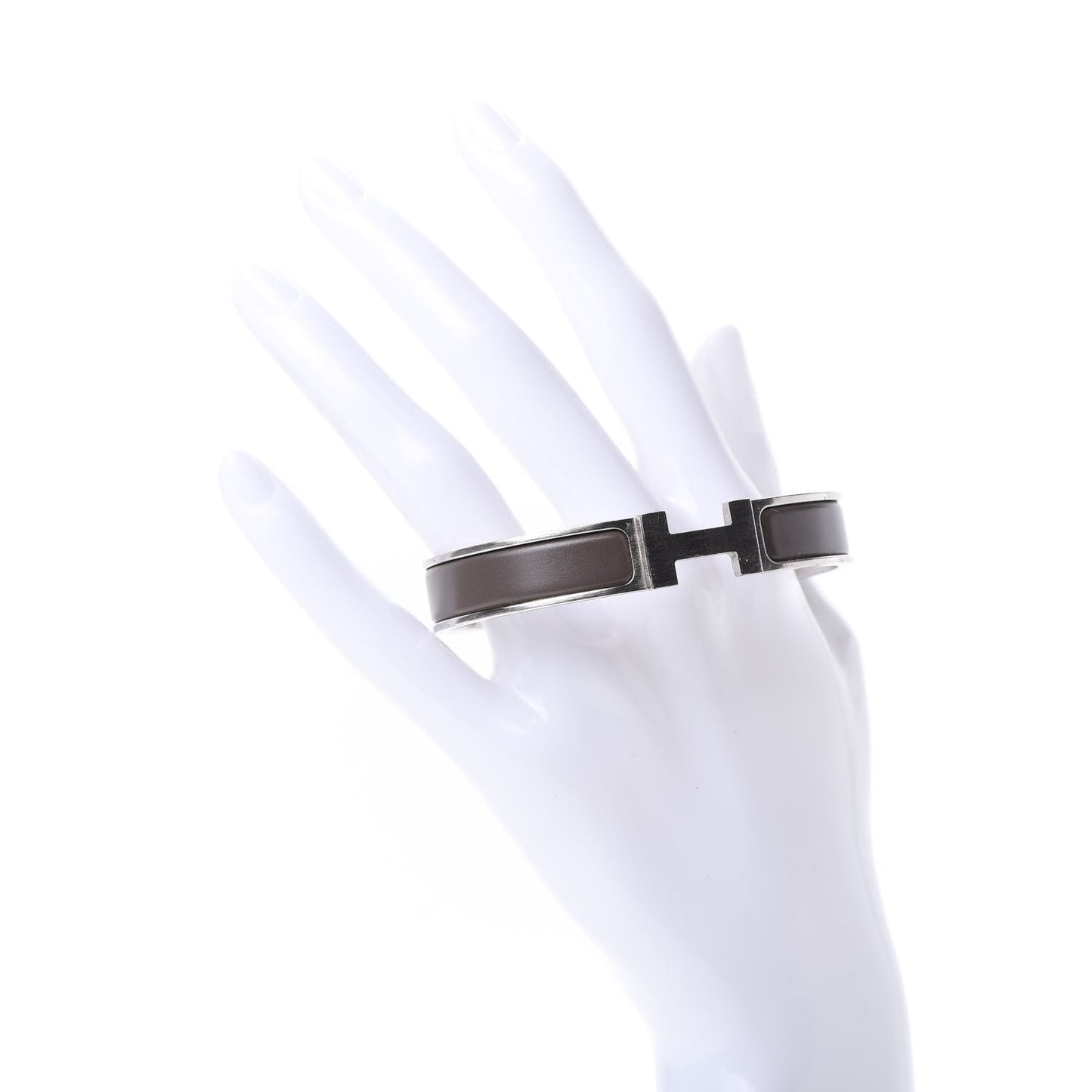 Matte Enamel Narrow Clic Clac HH Bracelet T5 Etain