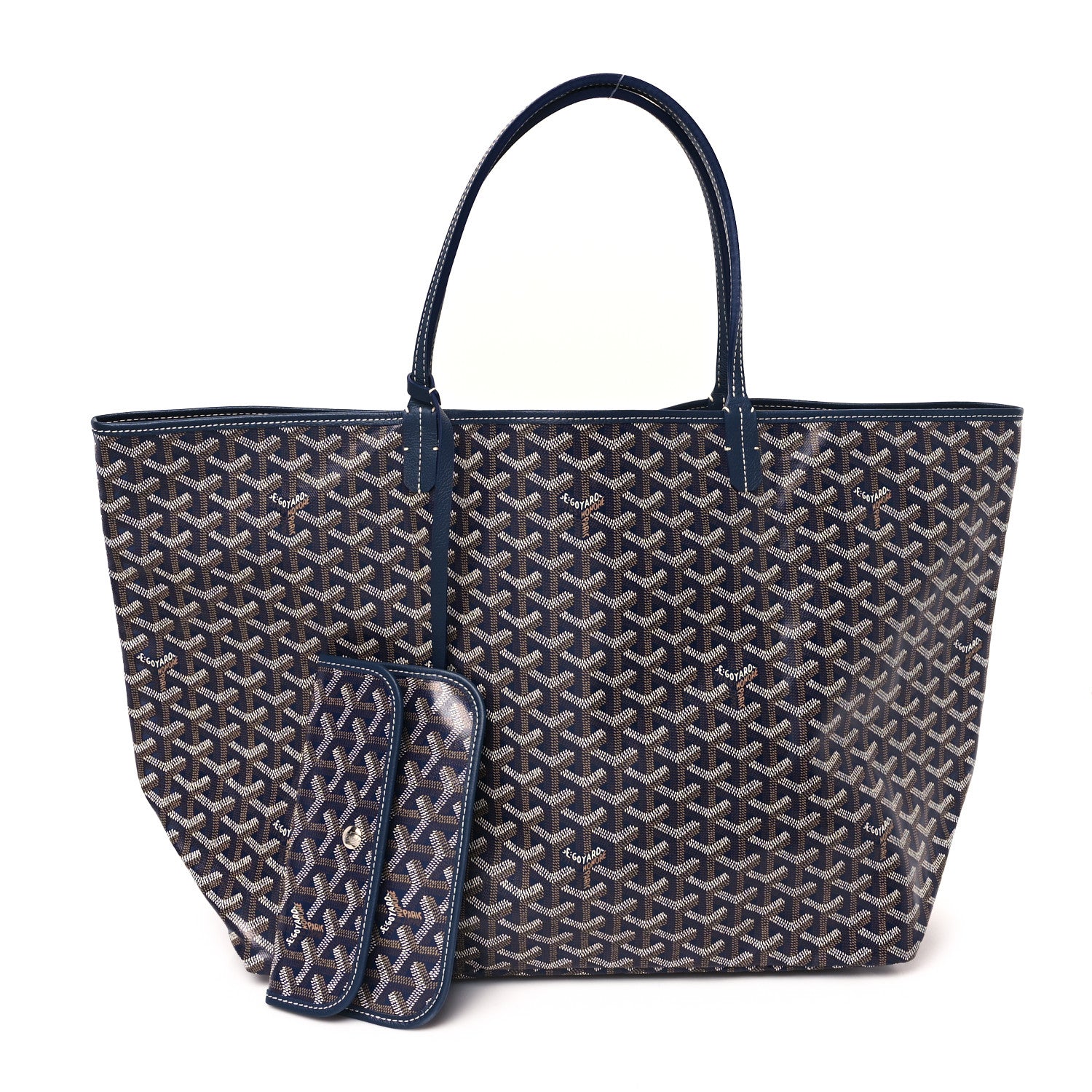 Goyard Goyardine Saint Louis GM Navy 3 of 12