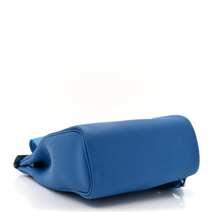 Hermes Togo Hac A Dos PM Bleu Hydra 4 of 10