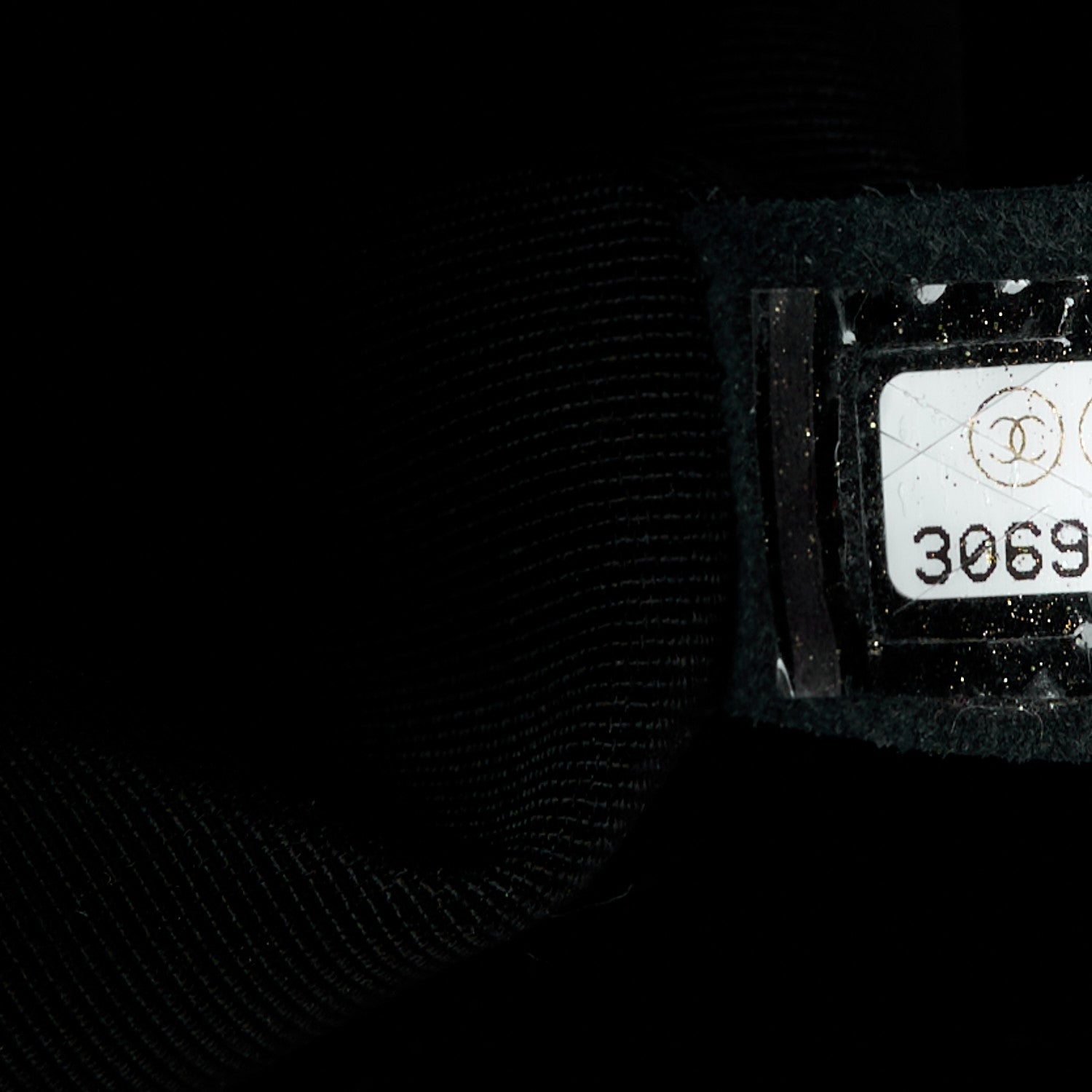 Chanel Crumpled Calfskin Medium Chain All Over Flap Black 8 of 11