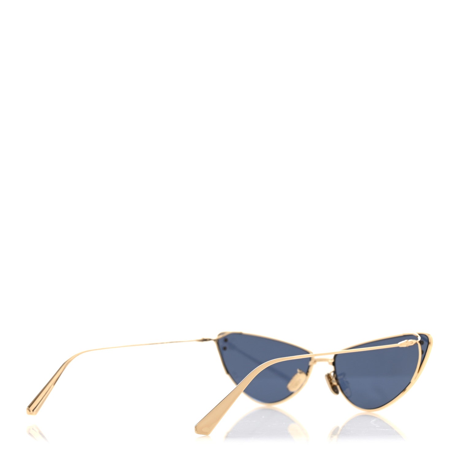 Christian Dior Cat Eye Miss Dior B1U Sunglasses Blue Light Gold 4 of 9