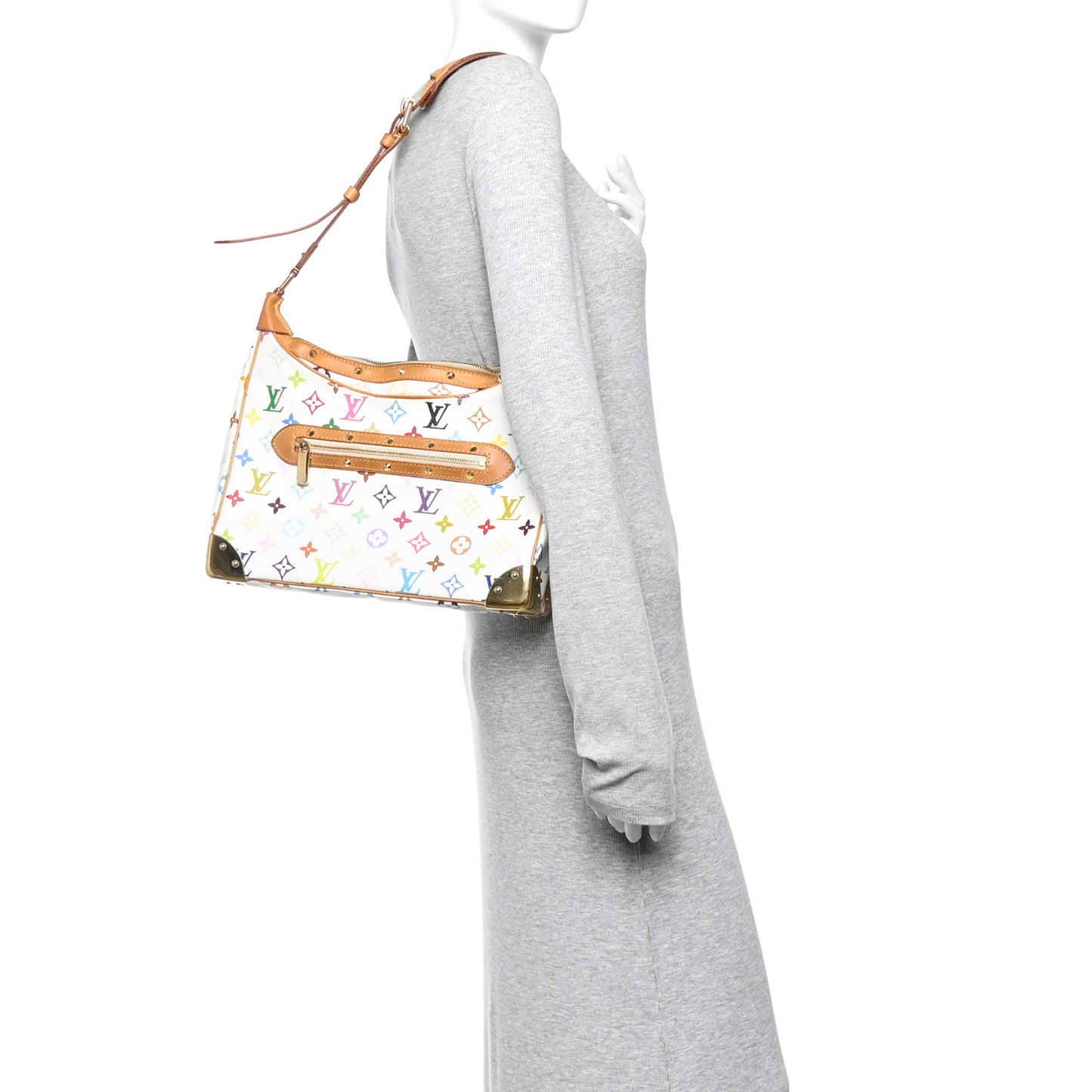 Monogram Multicolor Boulogne White