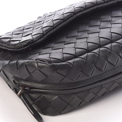 Bottega Veneta Nappa Intrecciato Mini Messenger Bag Black 8 of 9