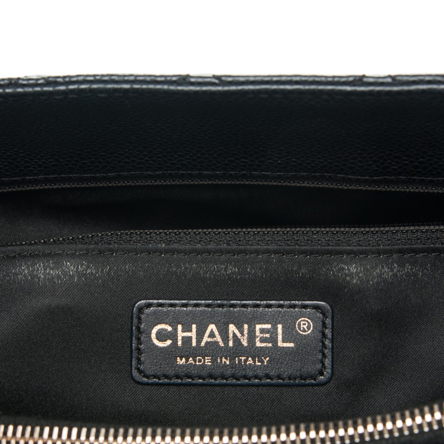 Chanel Caviar Quilted Grand Shopping Tote GST Black 6 of 7