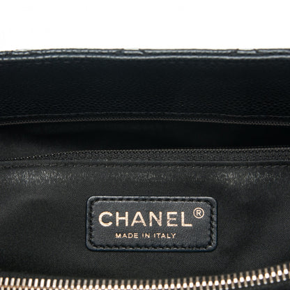 Chanel Caviar Quilted Grand Shopping Tote GST Black 6 of 7