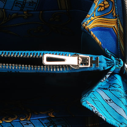 Hermes Epsom Silk'In Wallet Mykonos 7 of 9