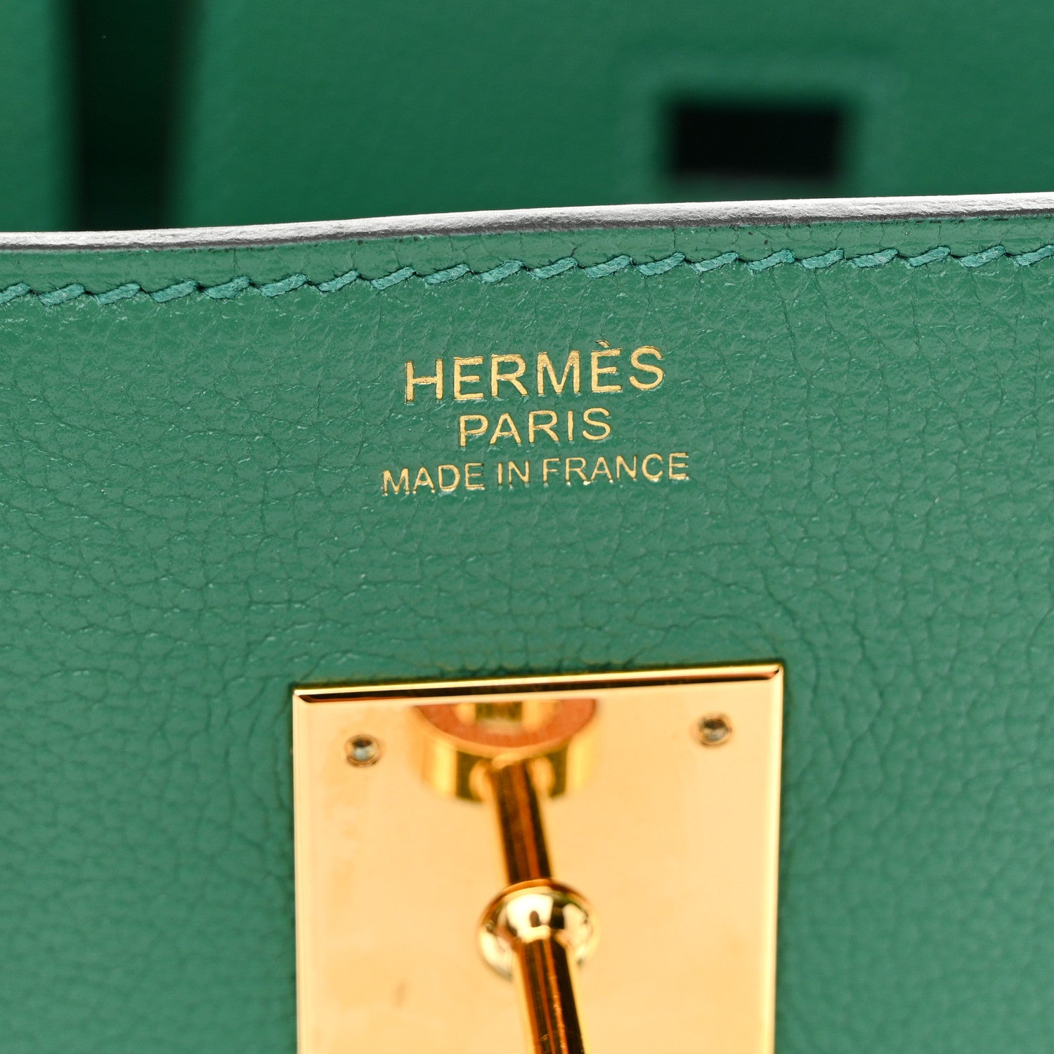 Hermes Taurillon Novillo Birkin 30 Vert Vertigo 5 of 9