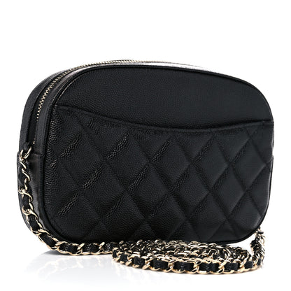 Chanel Caviar Quilted Vanity With Chain Black 3 of 11