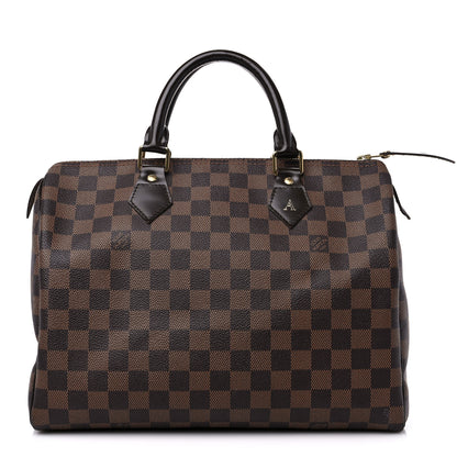 Louis Vuitton Damier Ebene Speedy 30 1 of 14