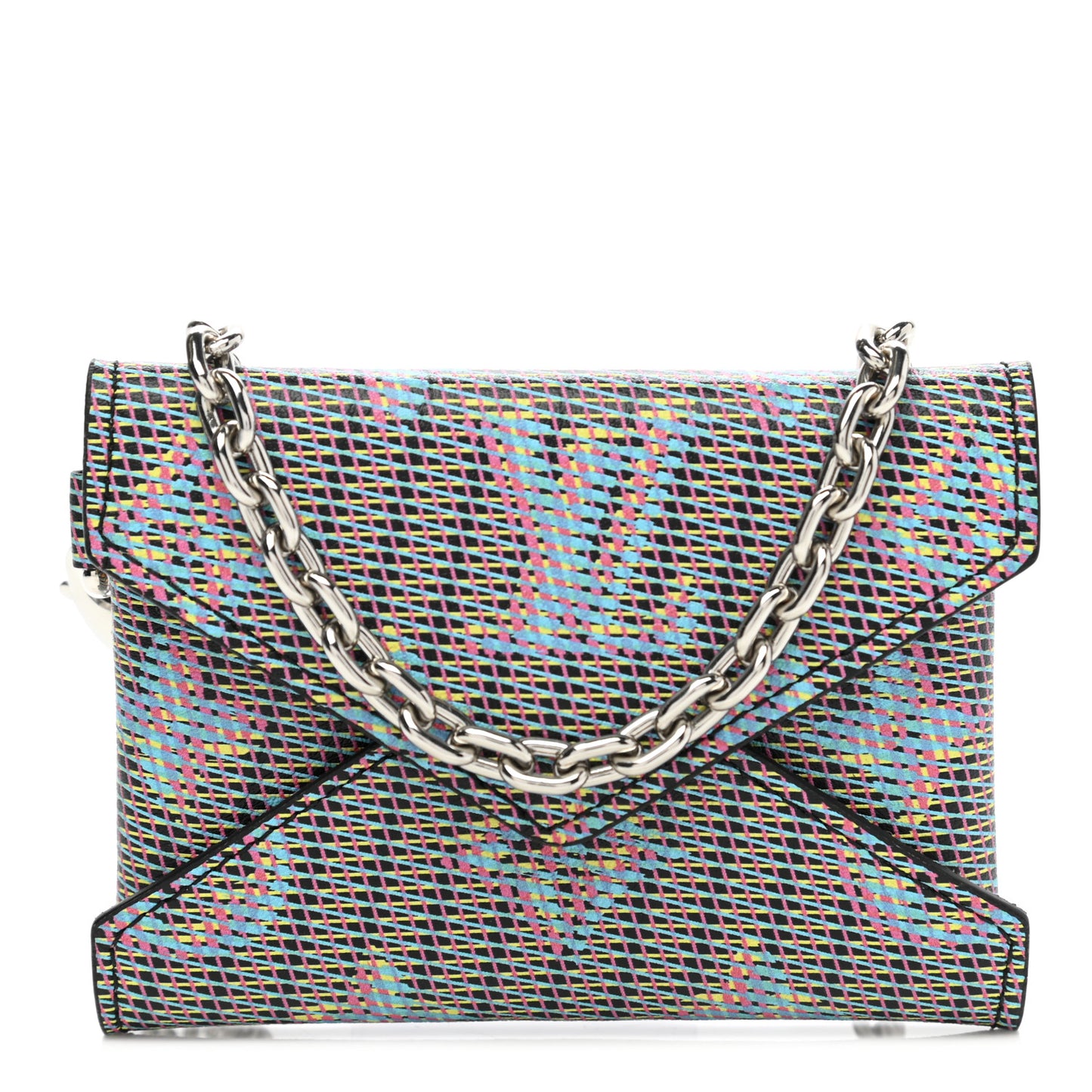Monogram LV Pop Kirigami Necklace Blue