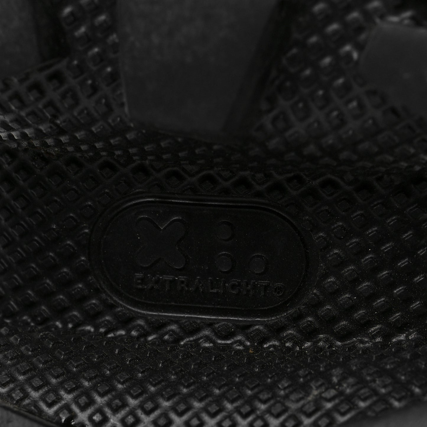 Rubber Technical Knit Fabric Cloudbust Thunder Sneakers 35 Black