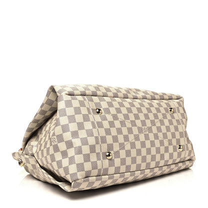 Louis Vuitton Damier Azur Artsy MM 4 of 10