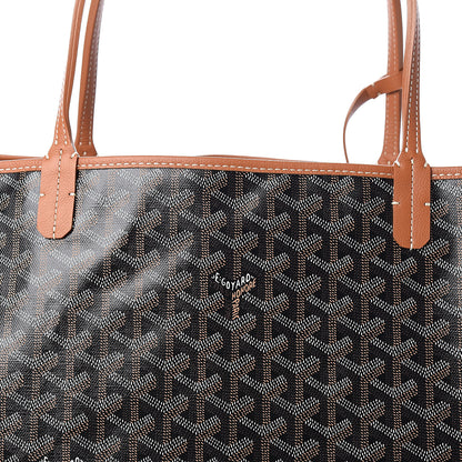 Goyard Goyardine Saint Louis GM Black Gold 10 of 10