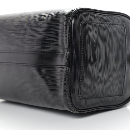 Louis Vuitton Epi Speedy 25 Black 9 of 10