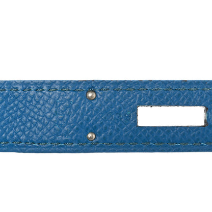 Hermes Epsom Birkin 35 Bleu Izmir 7 of 14