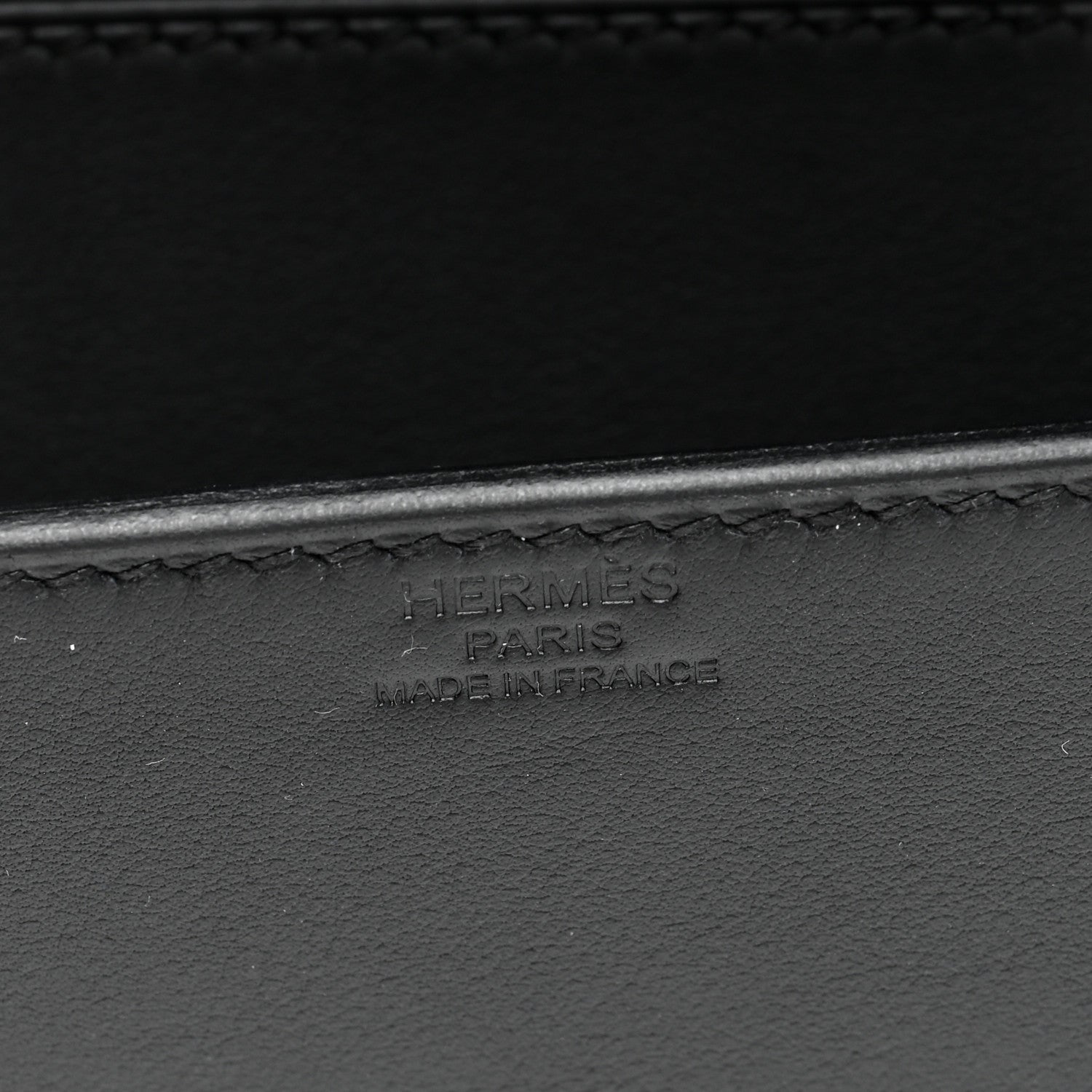 Hermes Swift Shadow Clutch 29 Black 6 of 11