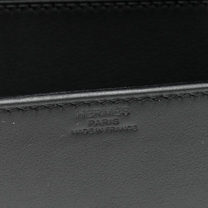 Hermes Swift Shadow Clutch 29 Black 6 of 11