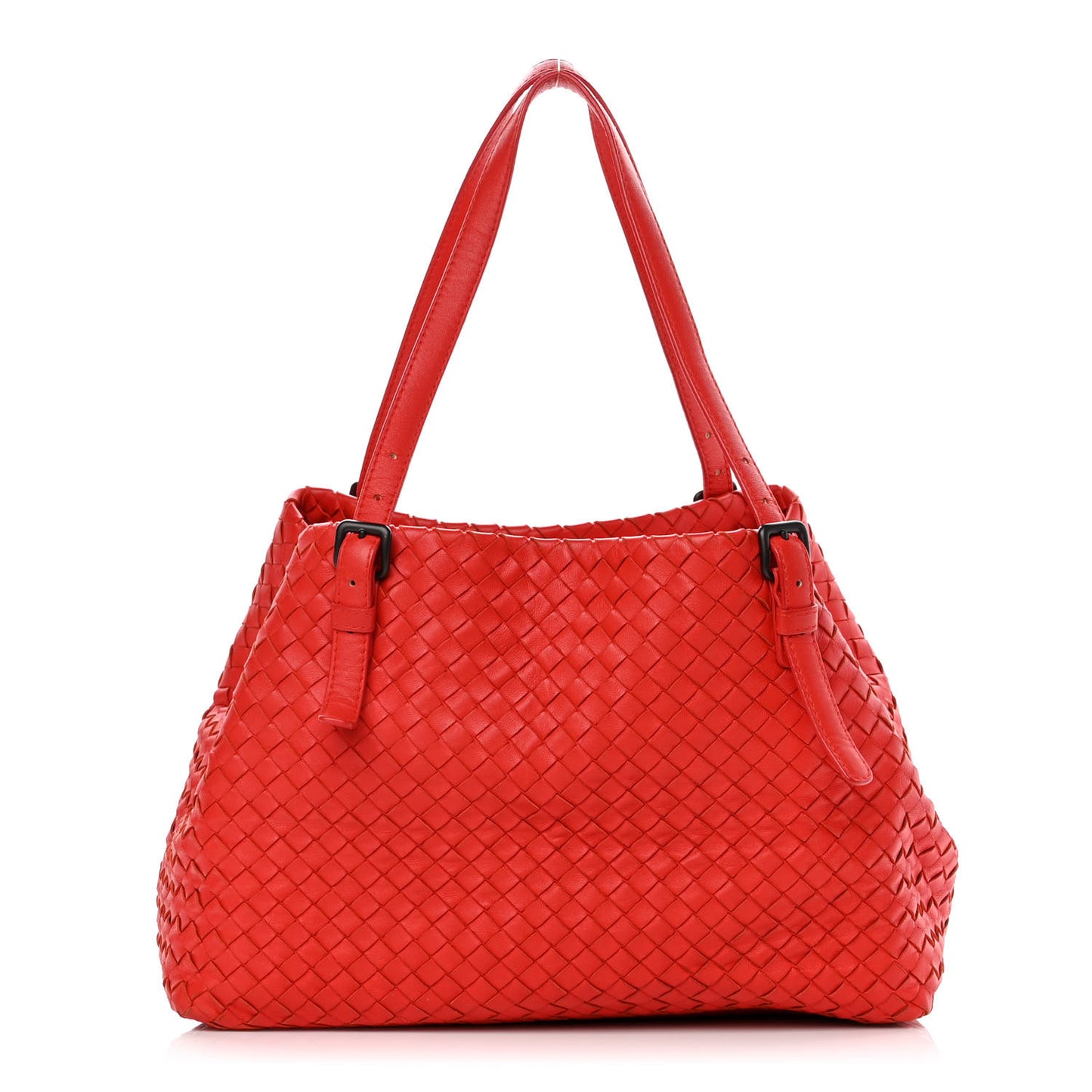 Nappa Intrecciato Medium Seamless Tote Vesuvio