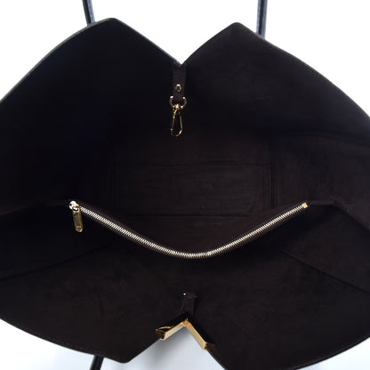 Louis Vuitton Calfskin Monogram Kimono Tote Black 5 of 8
