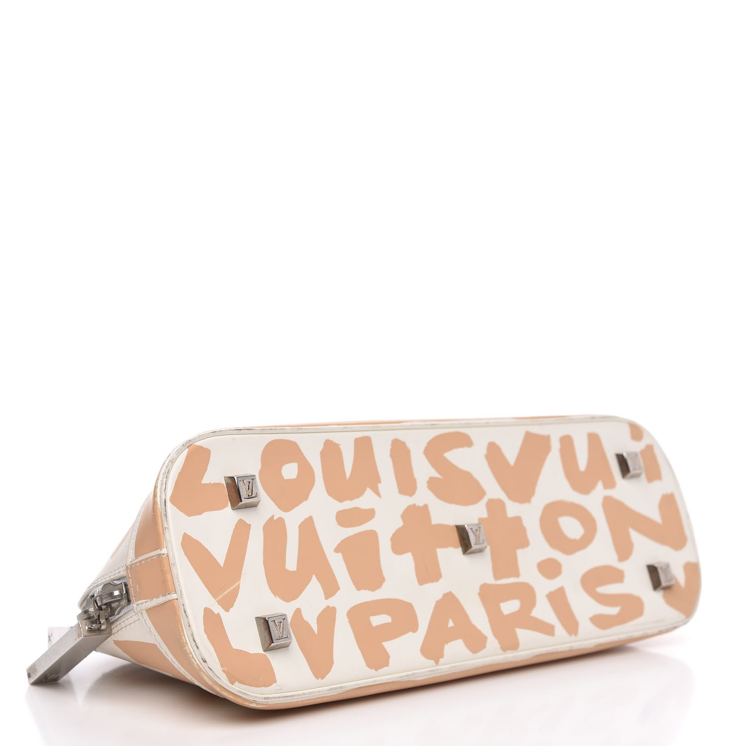 Louis Vuitton Graffiti Alma Horizontal Peach 4 of 14