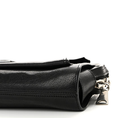 Proenza Schouler Calfskin PS13 Shoulder Bag Black 9 of 10